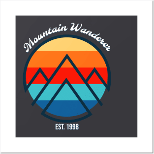 Mountain Wanderer Sweatshirt 1 Posters and Art